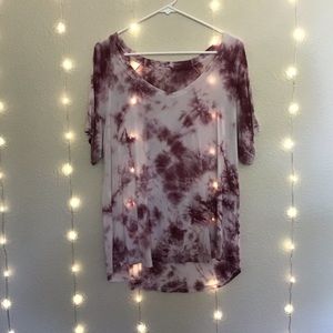 Purple Tye Dye Top